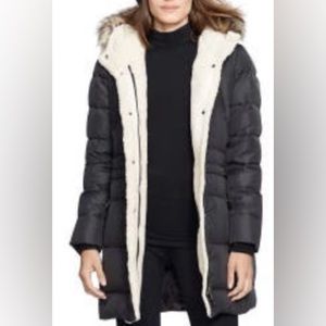 Lauren Ralph Lauren Faux Fur Trim Down & Feather Fill Parka